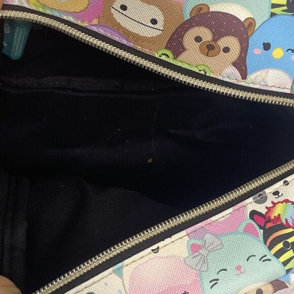 Original Squishmallows Mini Backpack Kelly Toys Logo Plate 10x10x5 In Multicolor - Picture 4 of 10